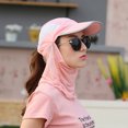 thumbnail image 4 of SPRING PARK Unisex Summer Outdoor Foldable Sun Cap Fishing Baseball Hat, UV Sun Protection Neck & Face Flap Full Coverage, 4 of 7