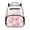 Cherry Blossom Axolotl, variant on Uorisanigo Floral Kitty Print Kids Backpack for School Preschool Kids, Breathable Rucksack with Side Pocket, Large Capacity Lightweight Backpack for Outdoor Play