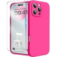 thumbnail image 1 of for iPhone 16 Pro Max Case, Liquid Silicone Case with Camera Protection Soft Gel Rubber Cover with Microfiber Lining Shockproof Protective Phone Case for iPhone 16 Pro Max 6.9", Light Brown, 1 of 5