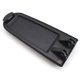 thumbnail image 5 of Sidaley Tapa de reposabrazos de cuero para coche, tapa de reposabrazos de consola central, pestillo de cubierta de reposabrazos de cuero PU para Ventana automotriz negro Sidaley VI3843-01B, 5 of 6