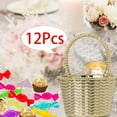 thumbnail image 6 of 12 Pieces Home Party Candy Container Wedding Favor Decoration Candy box for Gold, 6 of 8