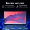 thumbnail image 4 of Lenovo IdeaPad Slim 3 Chromebook Laptop, 14" FHD Touchscreen Laptop, MediaTek Kompanio 520, 4GB RAM, 64GB eMMC, Wi-Fi 6, Chrome OS, Abyss Blue, 4 of 5