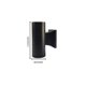 thumbnail image 4 of Outdoor Wall Light Double Head Waterproof Led Outdoor Wall Light Garden Warm Light Wall Light (warm White Light, 6w, 4 of 5
