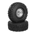 thumbnail image 2 of 2pcs 1/10 Rc Touring Car Tires Wheel Rims For 1/10 Hsp Axial Scx10 D90 Hpi Rc Crawler. - Red, 2 of 5