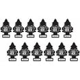 thumbnail image 3 of LITTLE TREES Car Air Freshener | Hanging Paper Tree for Home or Car | Black Ice | 12 Pack, 3 of 5