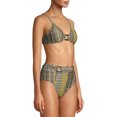 thumbnail image 5 of Simply Fit Women's Printed & Gold-Tone Accented Swimsuit, 2-Piece, 5 of 5