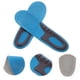 thumbnail image 3 of EeaseMX Plantillas de silicona para calzado, para caminar, senderismo, correr, deportes, amortiguación absorbente, masaje, plantillas de gel de silicona, talla M (40-42), 3 of 8