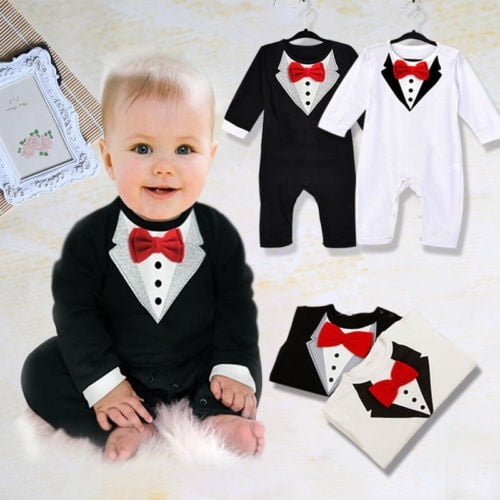 infant suit and tie