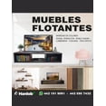 thumbnail image 5 of Repisa Flotante Moderna Hanlob Cajon para Equipos de TV 50 X 25 Cm Teka Artico.288, 5 of 5