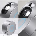 thumbnail image 3 of Proyector de luz nocturna LED, 2 en 1, con cielo estrellado y control remoto, 8 modos de iluminación, portátil, ideal para fiestas y festivales (blanco), 3 of 5