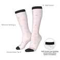thumbnail image 5 of Bingfone Compression Socks for Women and Men Long Socks for Running Athletic Cycling Nurse-Rainboe And Rabbit, 5 of 8