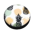 thumbnail image 3 of XMXY Tropical Pineapple Colorful Print Spare Tire Cover, Universal Waterproof Cover for Jeep RV Tire Wheel Protection, 17 inch, 3 of 8