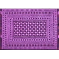 thumbnail image 1 of Ahgly Company Indoor Rectangle Persian Purple Traditional Area Rugs, 7' x 9', 1 of 4