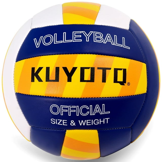 Piel de poliuretano KUYOTQ para voleibol de 3 mm de grosor, talla oficial 5