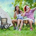 thumbnail image 6 of 600D Oxford Camping Chair Portable Foldable Chair Supports 220 lbs for Picnic, Fishing, Backpacking Christmas Scene with Room, 6 of 8