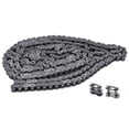 thumbnail image 2 of ALL-CARB 10 Feet 40 Roller Chain with 2 Connecting Links Fit for Motorcycle Bicycle Scooters ATV, 2 of 5