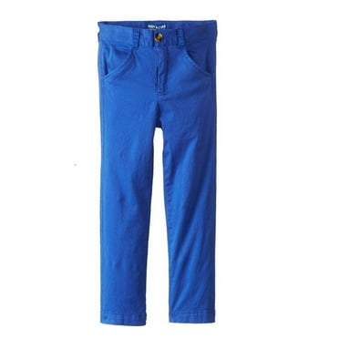 Andy & Evan Little Boys' Twill Pants 2T Blue