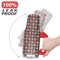 thumbnail image 6 of Red and Green Check White Snowflakes 40 Oz Tumbler with Handle Lid and Straw Stainless Steel Double Walled Vacuum Insulated Cup Merry Christmas Gifts Tumbler for Women Men Friends Outdoor Indoor, 6 of 6