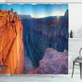 thumbnail image 1 of Ambesonne Landscape Shower Curtain, Sunrise at Toroweap, 69"Wx70"L, Purplegrey Orange Blue, 1 of 3