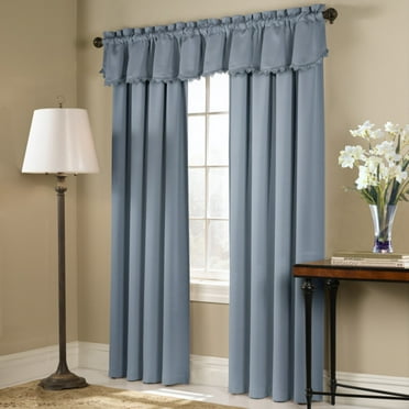 Blackstone 54" X 63" Window Curtain Panel Chocolate