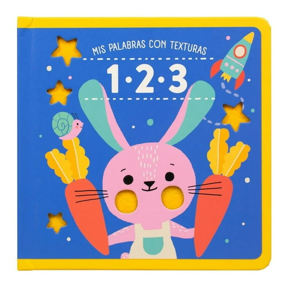 Libro con Textura Mis Primeras Palabras: 1 2 3 Yoyo Books Binny Talib