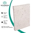 thumbnail image 2 of Base Para Sombrilla Jardín Exterior Piedra Natural 44 Kilos Sky Green DC-6330, 2 of 7