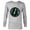 Athletic Heather, variant on Marvel Studios She-Hulk Jennifer Walters - Long Sleeve T-Shirt for Men - Customized-White