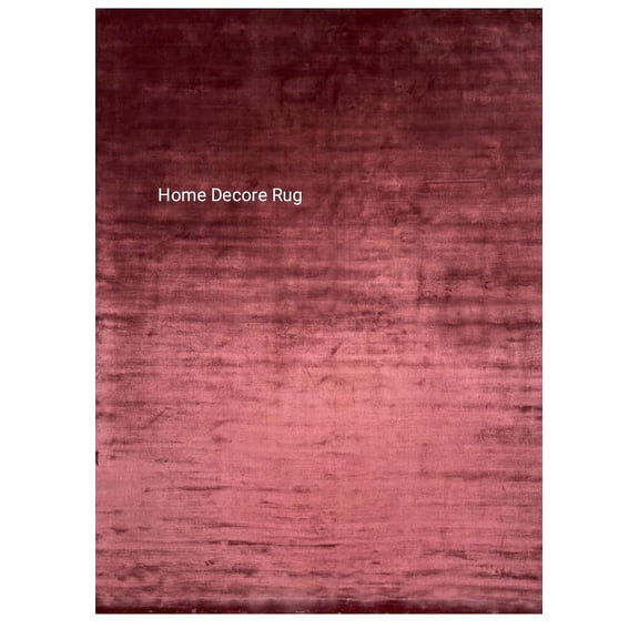 Red Viscose Rug for luxury Vintage bedroom Prince Carpet Palace Handmade Area rug (6'x9', 8'x10', 8'x11', 9'x12', 9'x13', 10'x14', 11'x15', 12'x15')