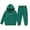 Dark Green, variant on Toddler Fall Outfits For Girls ,Girls Hoodie and Joggers Set Stylish Winter Outfit Comfy Casual Kids Clothes for Toddler,Black,16