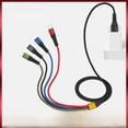 thumbnail image 1 of El cable de datos de uno a cuatro es adecuado para Android 2 Cable de carga rápida multicabezal 4 en 1 tipo C de Apple, 1 of 5