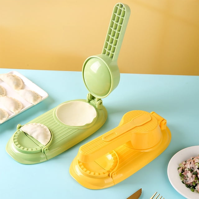 Yeciiwht Pressing Dough and Dumpling Making 2-In-1 Dumpling Maker Machines Dumpling Packaging Dough Tool for Making Pastries Pie