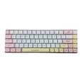 thumbnail image 1 of Teclado mecánico para juegos Teclado de 68 teclas (kit rosa + tecla Macaron) Ehuebsd Para estrenar, 1 of 8