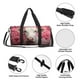 thumbnail image 4 of Easygdp Flower White Cow Bolsa de Viaje, Bolsa de Mano, Bolsa de Gimnasio, Bolsa de Equipaje para Viaje, 4 of 6