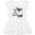 thumbnail image 3 of Inktastic One of His Lambs- Easter Sheep Girls Toddler Dress, 3 of 5