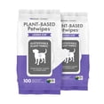 thumbnail image 1 of Petwipes Petkin 100 toallitas a base de plantas, paquete de 2 para perros y gatos, 1 of 7