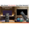 thumbnail image 3 of Control Remoto Por Voz Bluetooth, Fácil De Usar, Fácil Emparejamiento, Control Remoto Por Voz Para TV, 3 of 7