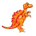 thumbnail image 4 of Globos 3D de dinosaurios para fiestas infantiles: decoraciones para fiestas de cumpleaños. Amarillo, 4 of 7