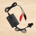 thumbnail image 1 of Mantenedor de batería inteligente de 12 V 1500MA ACAD-ACID Cargador de cargador de sobrecarga Cargador de batería portátil para batería de plomo-ácido para motocicleta automática de 12 V, 1 of 9