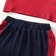 thumbnail image 7 of Little Boys Clothes 7T Boys Outfits 7T Boys Short Sleeve Top Shorts 2PCS Boys Summer Clothing Set Blue, 7 of 7