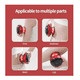 thumbnail image 2 of Ventosa Terapéutica Eléctrica Masajeador Inteligente Rojo, 2 of 4