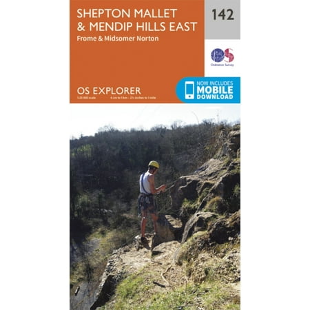 - OS Explorer Map (142) Shepton Mallet and Mendip Hills East (Map)
