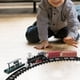 thumbnail image 5 of Juguete de tren de pista, tren eléctrico retro para niños, juguete de tren, juego de juguetes para niños, estética elegante, 5 of 9