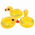 thumbnail image 1 of 1 Set 12pcs Water Inflatable Cup Coasters Cartoon Duck Cup Pads (yellow), 1 of 4