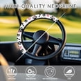 thumbnail image 3 of ZUXONGSY Dog Paw Golf Cart Steering Wheel Cover Heart Pattern Auto Wheel Cover Warm in Winter Cool in Summer Club Car Steering Wheel Cover Anti Slip Steering Wheel Cover for Pet Lover, 3 of 7