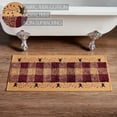 thumbnail image 5 of VHC Brands Bathroom Bath Mat, Cotton Floor Rug for Shower, Digital Print, Pip Vinestar Collection, Rectangle 17x36, Primitive Stars, Natural, 5 of 6