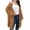 Brown, variant on HAiming Womens Long Cardigans 2025 Fall Fashion Solid Color Casual Oversized Long Sleeve Loose Knitted Sweaters