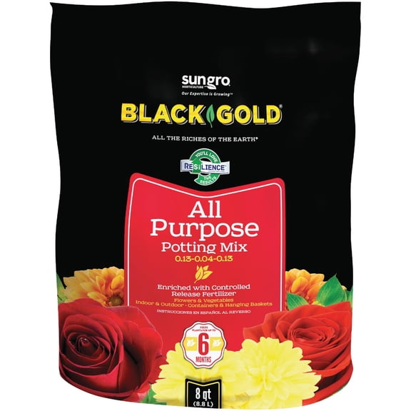 All Purpose Potting Soil, 8-Qts.