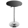 thumbnail image 4 of Costway Set de 2 Tables de Bar Rondes Modernes Réglables Comptoir Bistro Pub Pivotant en Bois, 4 of 5