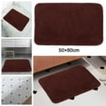 thumbnail image 2 of Bathroom Mat, Plush Thick And Soft Cut Pile Bathroom Mats Super Absorbent Stain Resistant Quick Dry, Machine Washable Home Decor, Non-Slip Washable Pet Rug for Bath Tub Shower, 31x19IN, 2 of 6