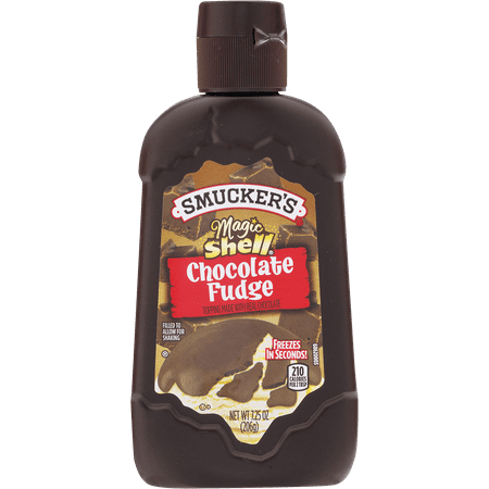 (3 Pack) Smucker's Magic Shell Chocolate Fudge Toppings Magic Shell, 7.25